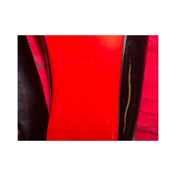 Christian Louboutin Pigalle 100mm Pumps - Picture 4 of 13